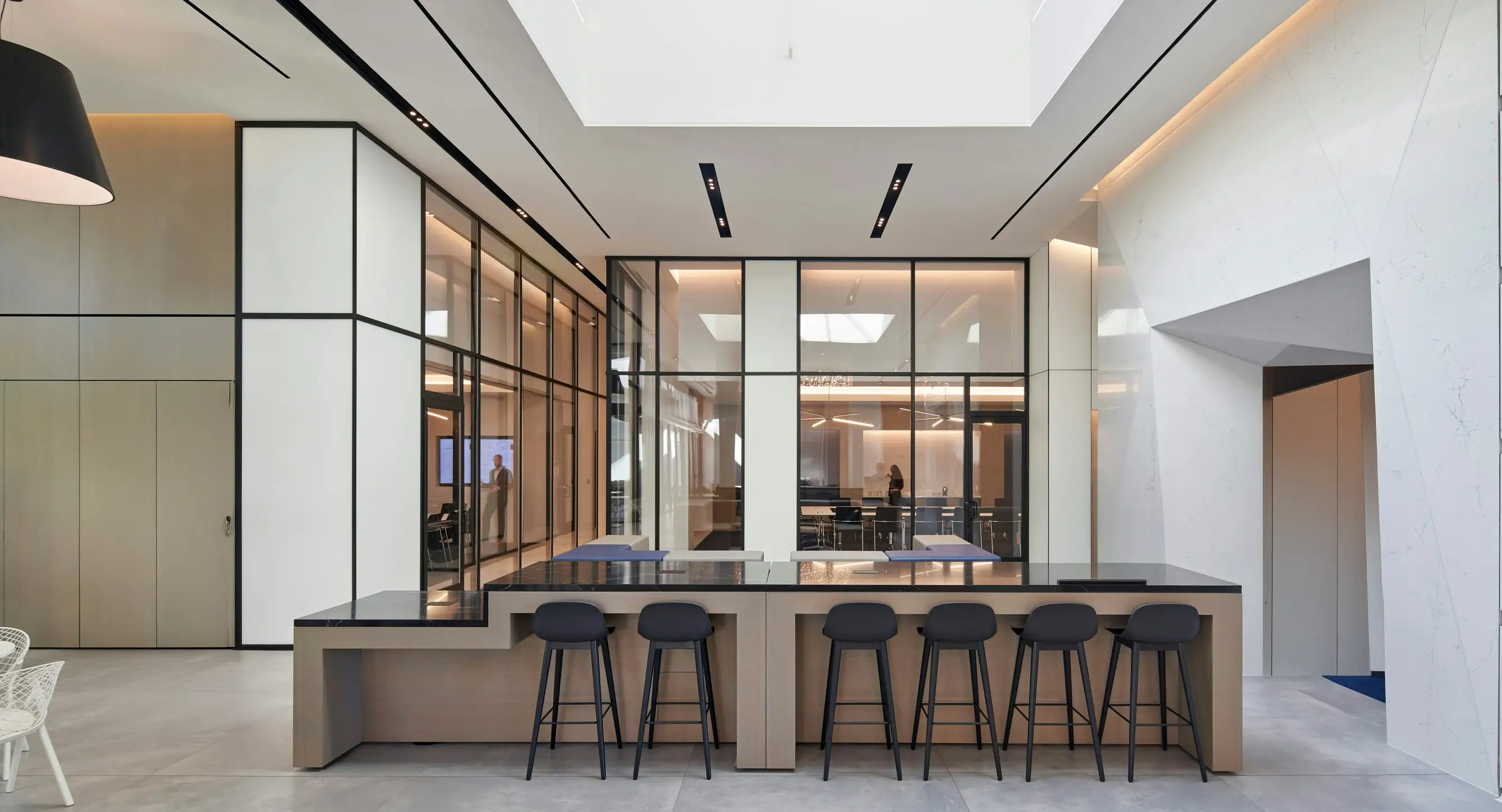 office space lobby